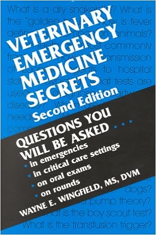 51969DBBCAL. SX312 BO1204203200 • Veterinary Emergency Medicine Secrets