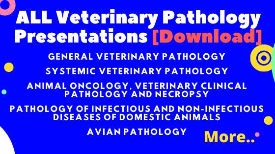ALL Veterinary Pathology Presentations [Download]