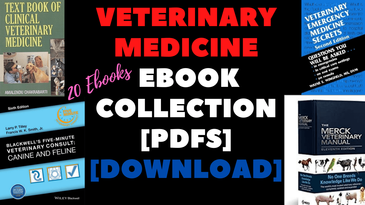 20 VETERINARY MEDICINE eBook Collection